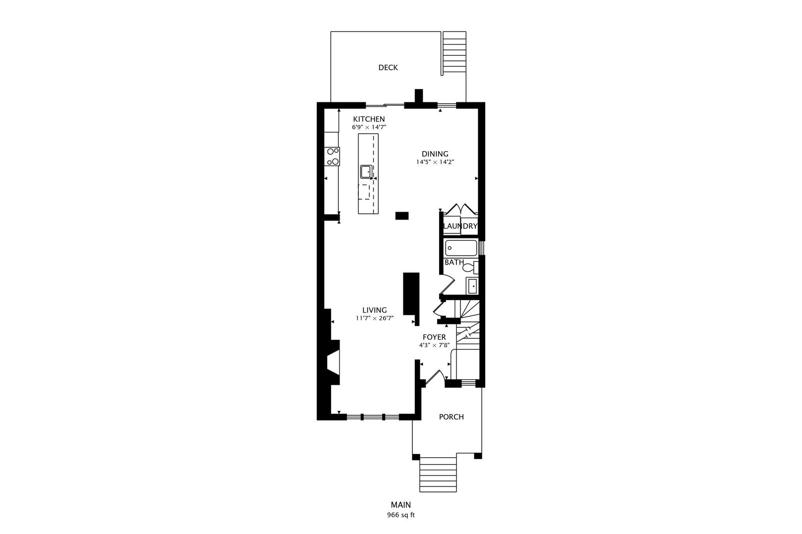 4438 North Spaulding Avenue Chicago, IL 60625 - Photo 38 of 40 a picture of floor plan