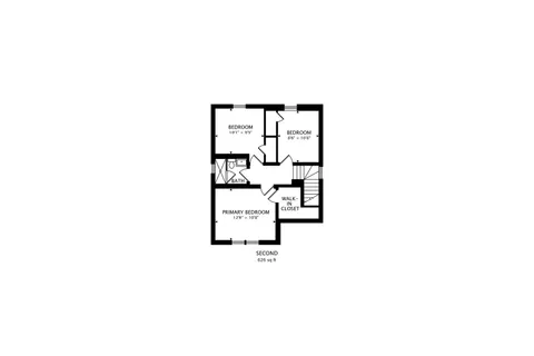 a picture of a bench in a white building