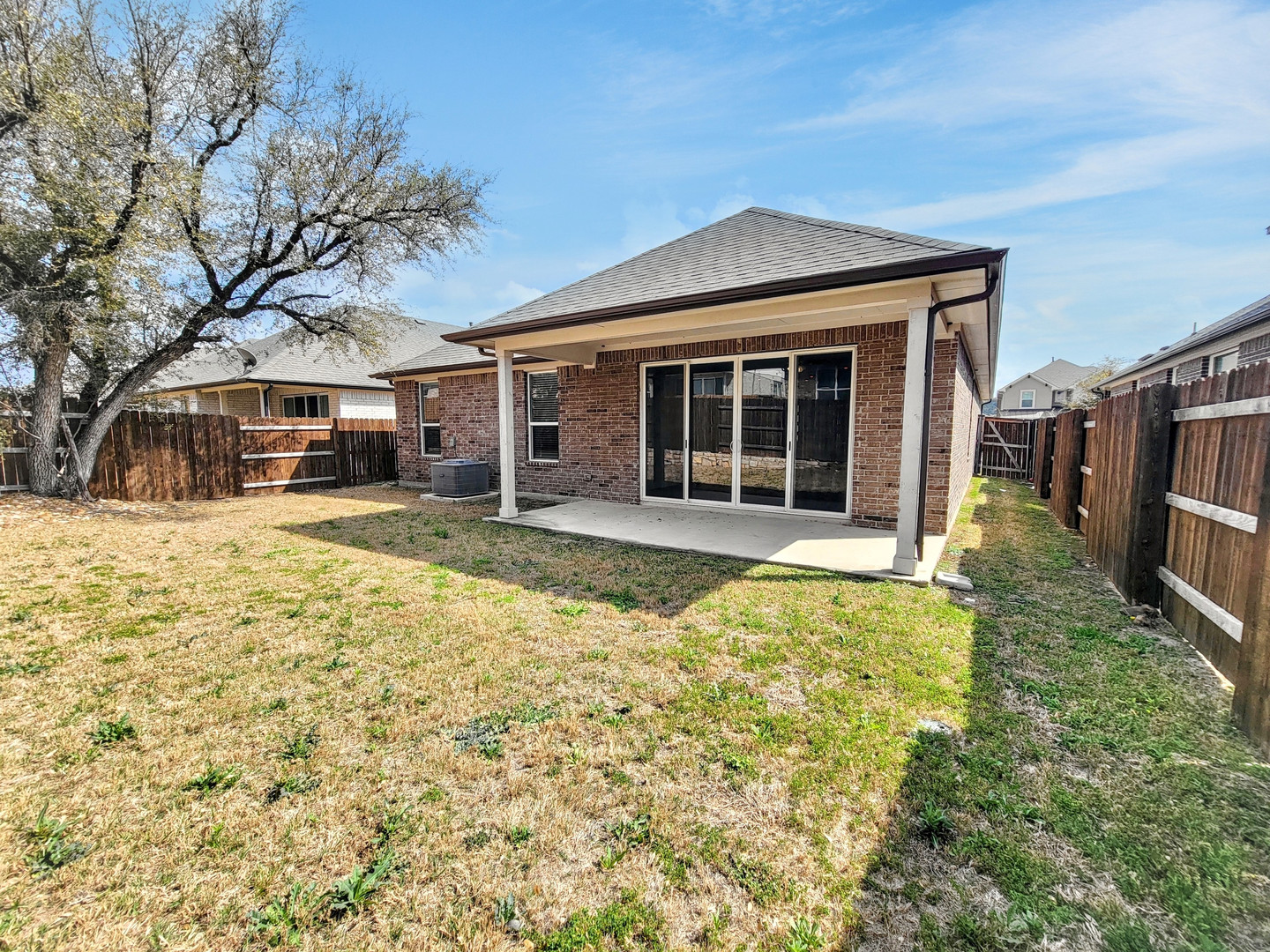 2329 Gabriels Horn Road Leander, TX 78641 - Photo 22 of 23 A spacious backyard with a private fence offers ample outdoor living space.