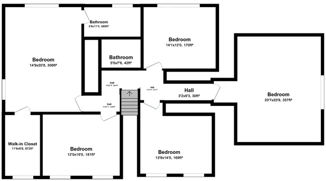 a picture of a room with a white wall