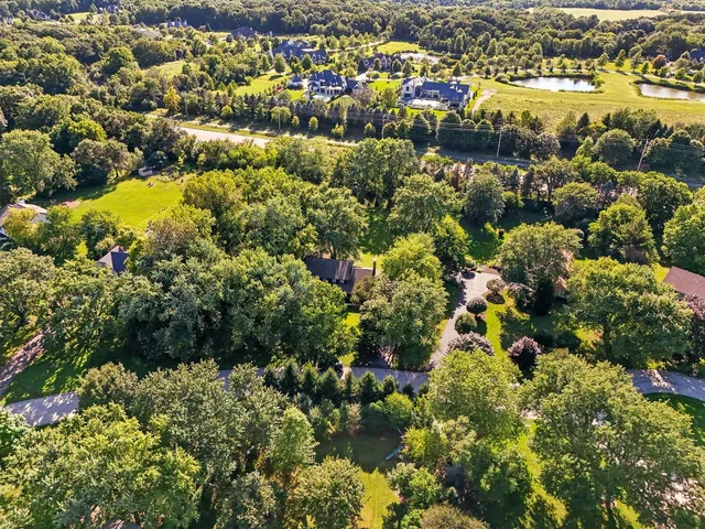 a view of a city with mountains in the background