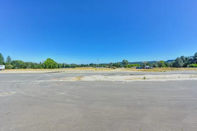 a view of an ocean and city