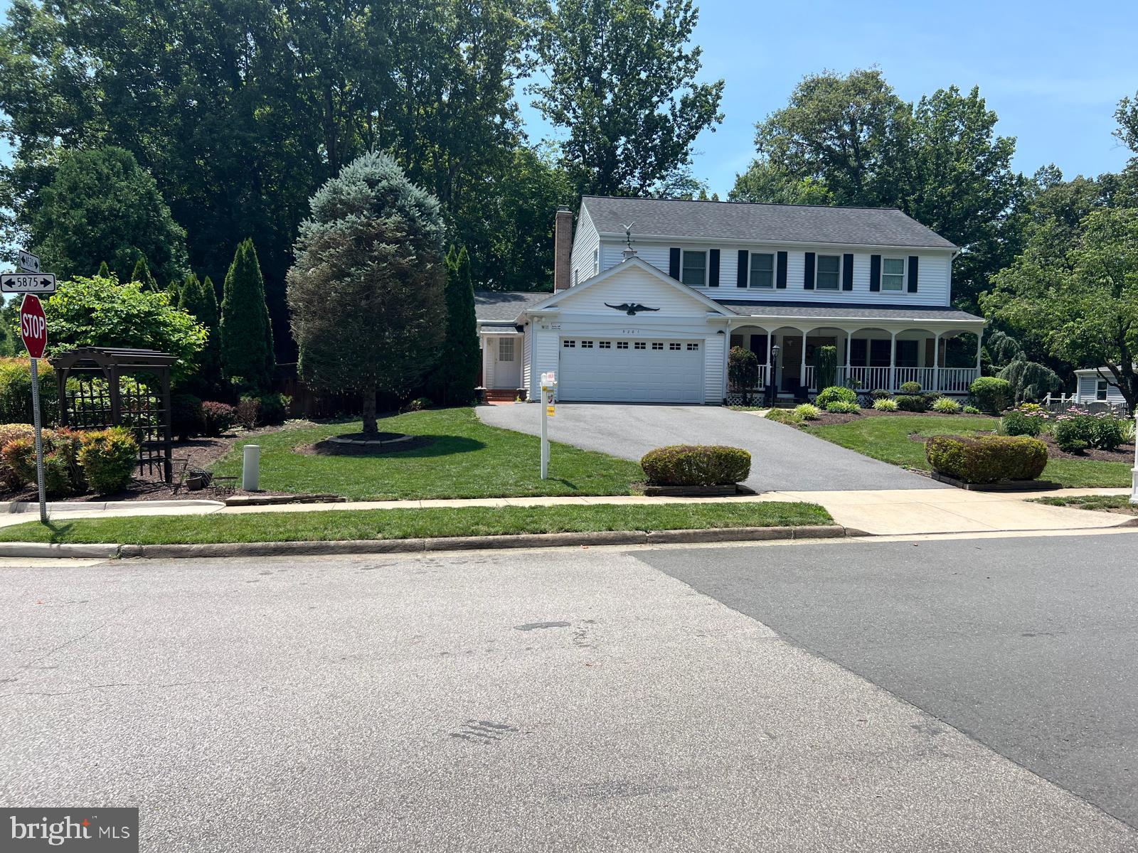 9201 Beachway Lane Springfield, VA 22153 - Photo 1 of 12 Charming home with lush landscaping.