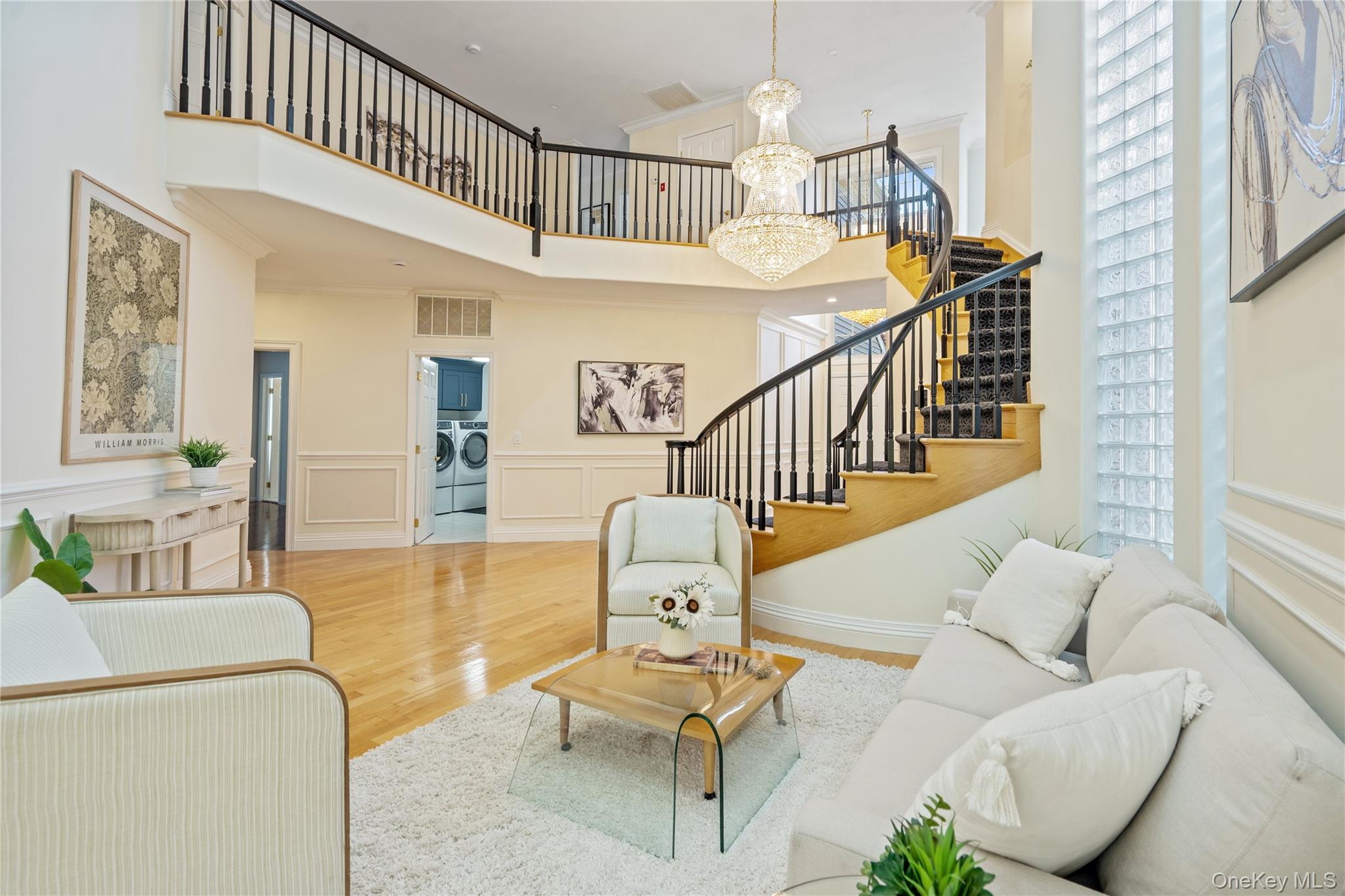 176 Sagamore Drive Plainview, NY 11803 - Photo 2 of 40 a view of livingroom with furniture and stairs
