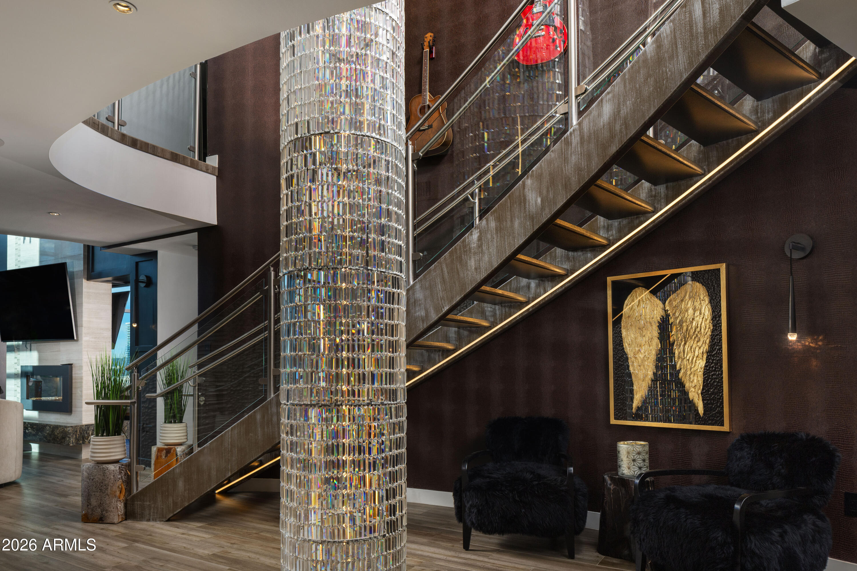 140 East Rio Salado Parkway, Unit 1201 Tempe, AZ 85281 - Photo 6 of 35 Staircase & Seating Area