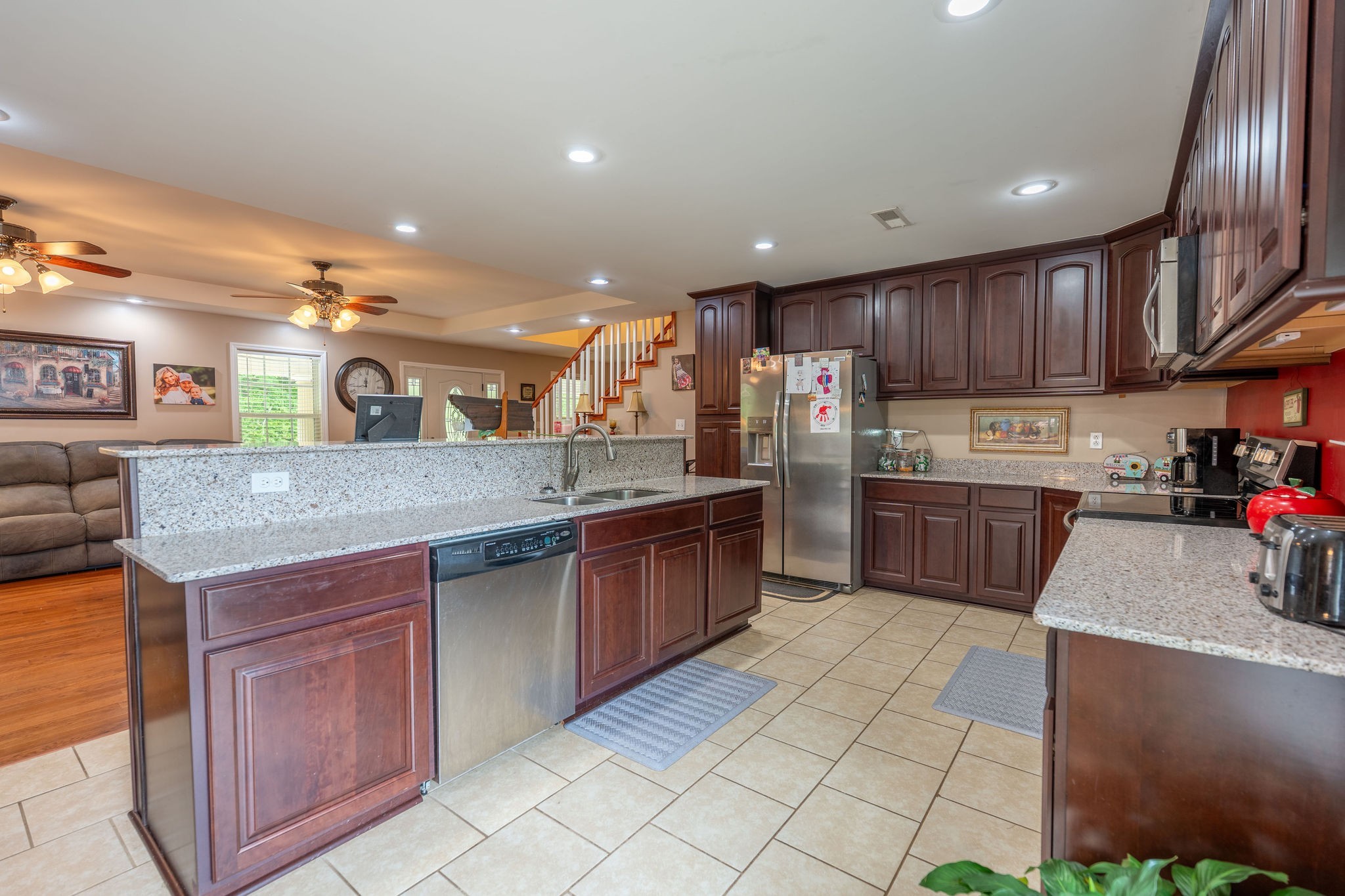8276 Middle Butler Road Iron City, TN 38463 - Photo 13 of 27 a kitchen with a sink counter top space and cabinets