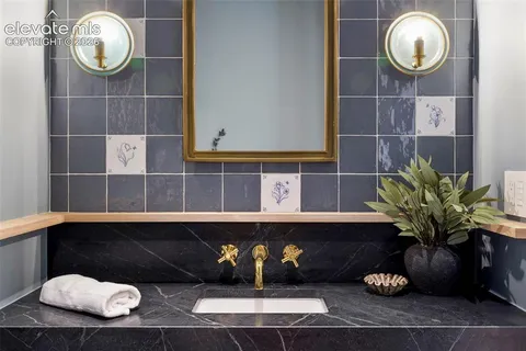 a closeup of a sink