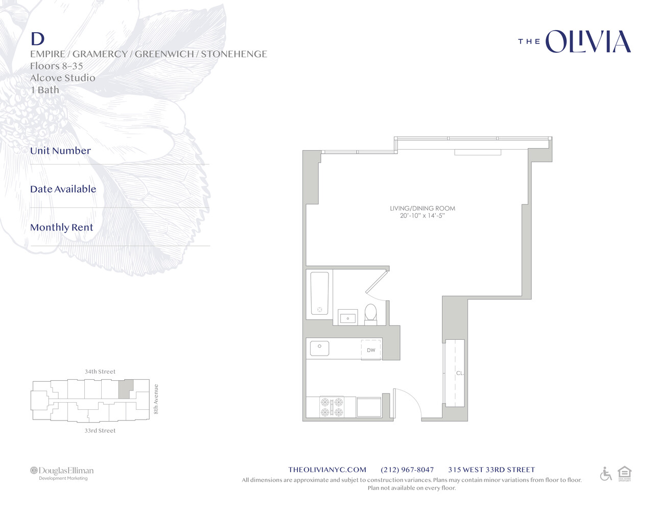 315 West 33rd Street, Unit 8D Manhattan, NY 10001 - Photo 12 of 12