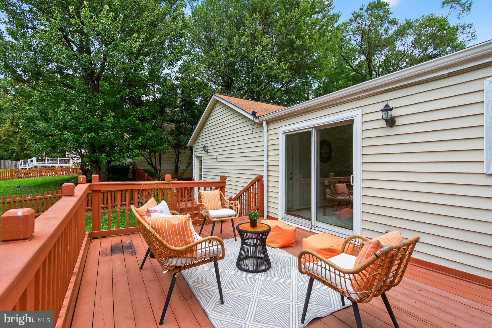 8763 Cold Plain Court Springfield, VA 22153 - Photo 112 of 132 LARGE Deck is Perfect for Entertaining!
