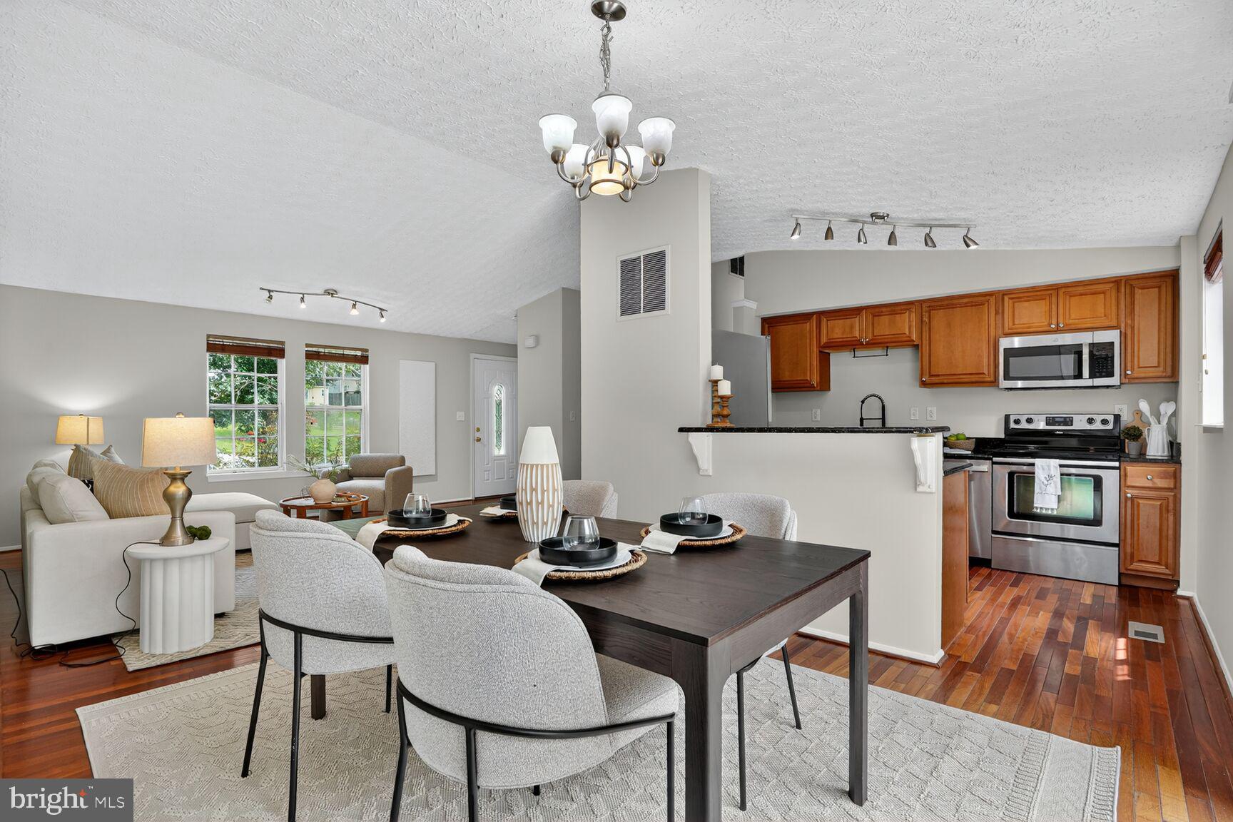 8763 Cold Plain Court Springfield, VA 22153 - Photo 27 of 132 Love the Open Flow Btw the Dining & Living Rooms!