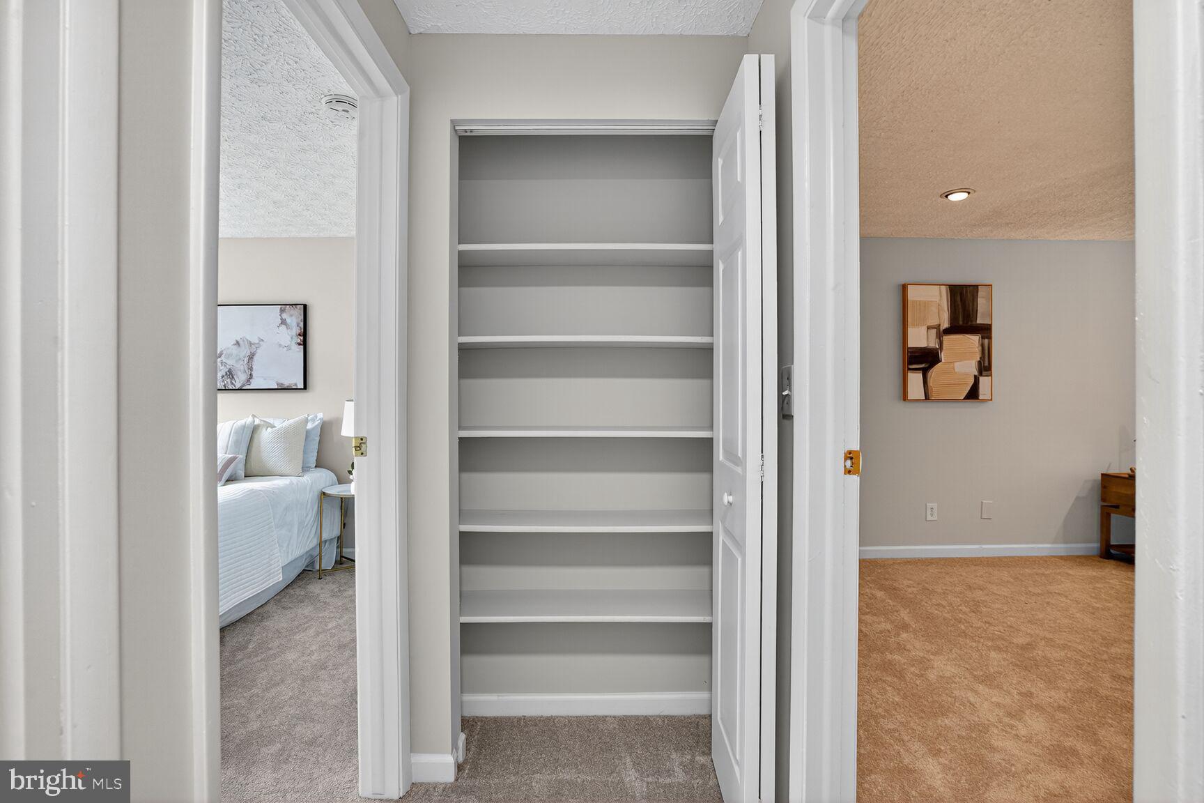 8763 Cold Plain Court Springfield, VA 22153 - Photo 73 of 132 Large Linen Closet in Upstairs Hallway!