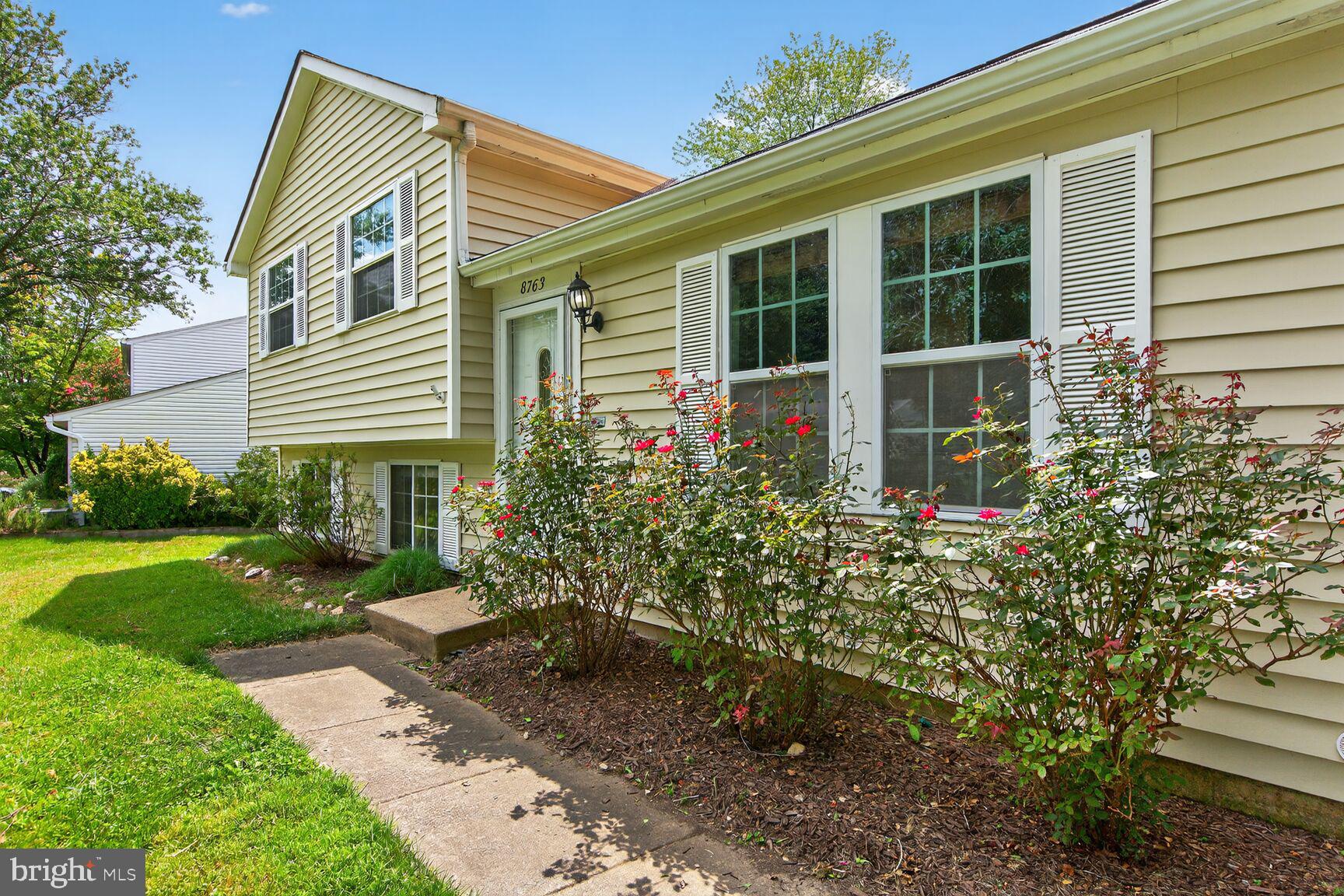 8763 Cold Plain Court Springfield, VA 22153 - Photo 8 of 132 Inviting Walkway Leading to the Front Door!