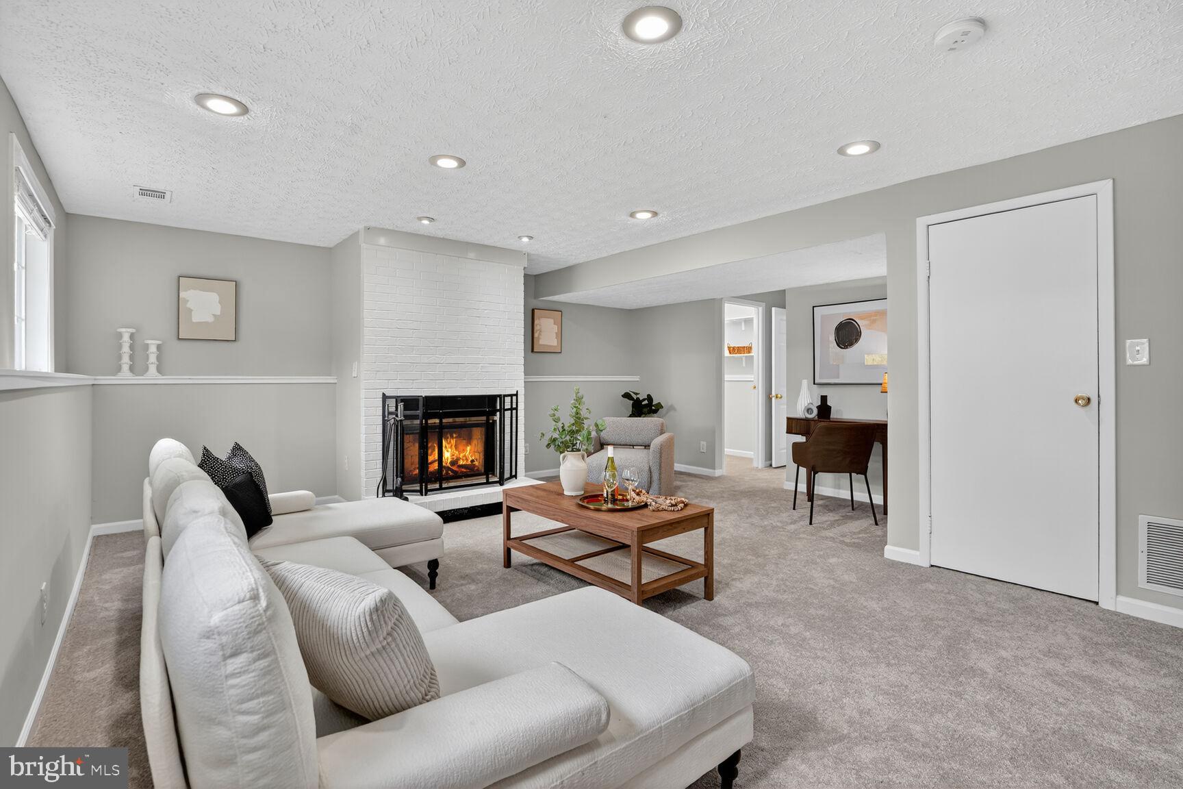 8763 Cold Plain Court Springfield, VA 22153 - Photo 89 of 132 Curl Up With a Good Book by the Cozy Fireplace!