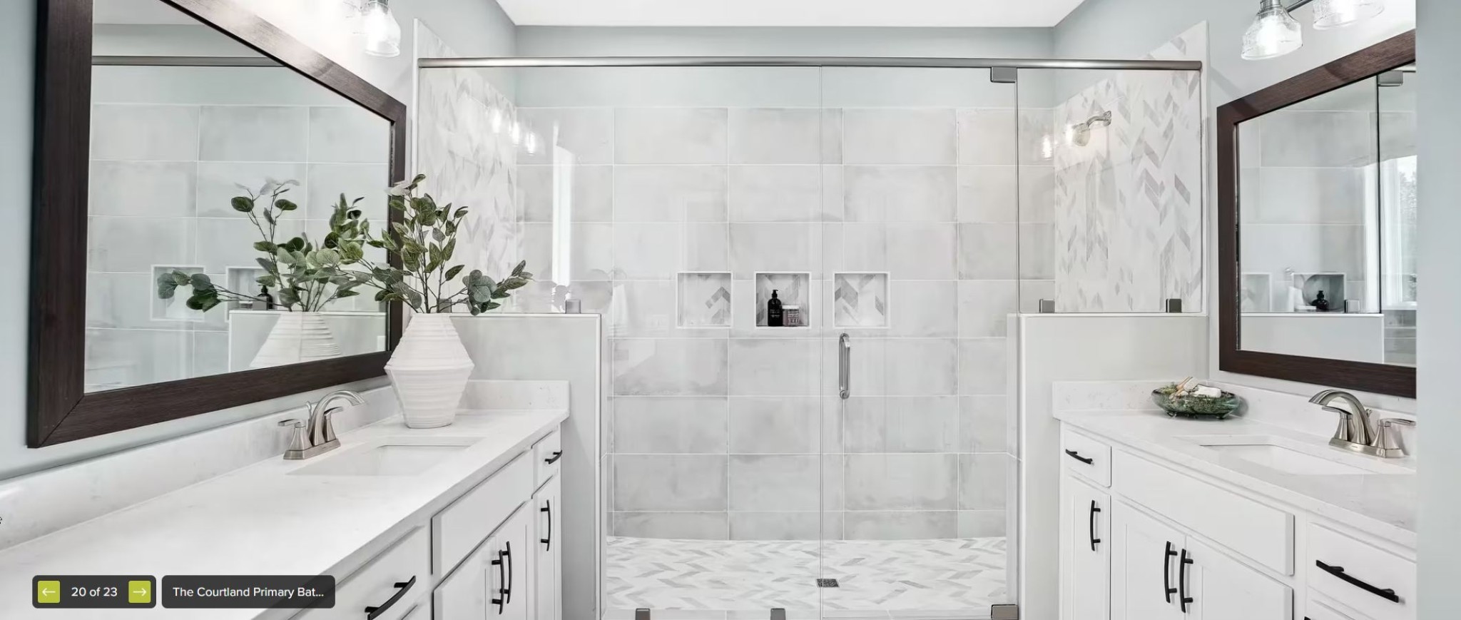 598 Baker Road Columbia, TN 38401 - Photo 8 of 9 a bathroom with a sink double vanity and shower