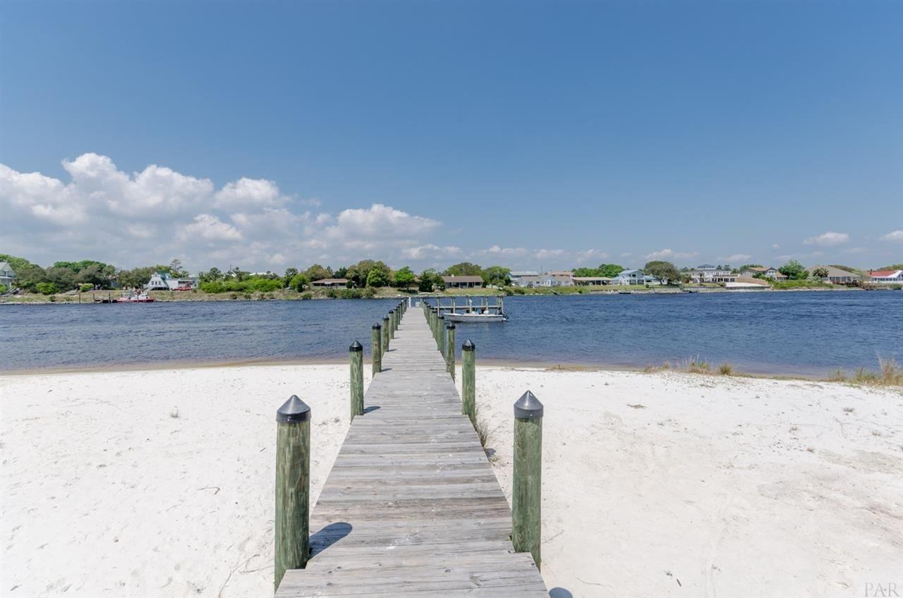 13928 River Road, Unit 504 Perdido Key, FL 32507 - Photo 31 of 40 a view of a lake with beach and city view