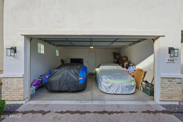 a swimming pool with outdoor seating and yard
