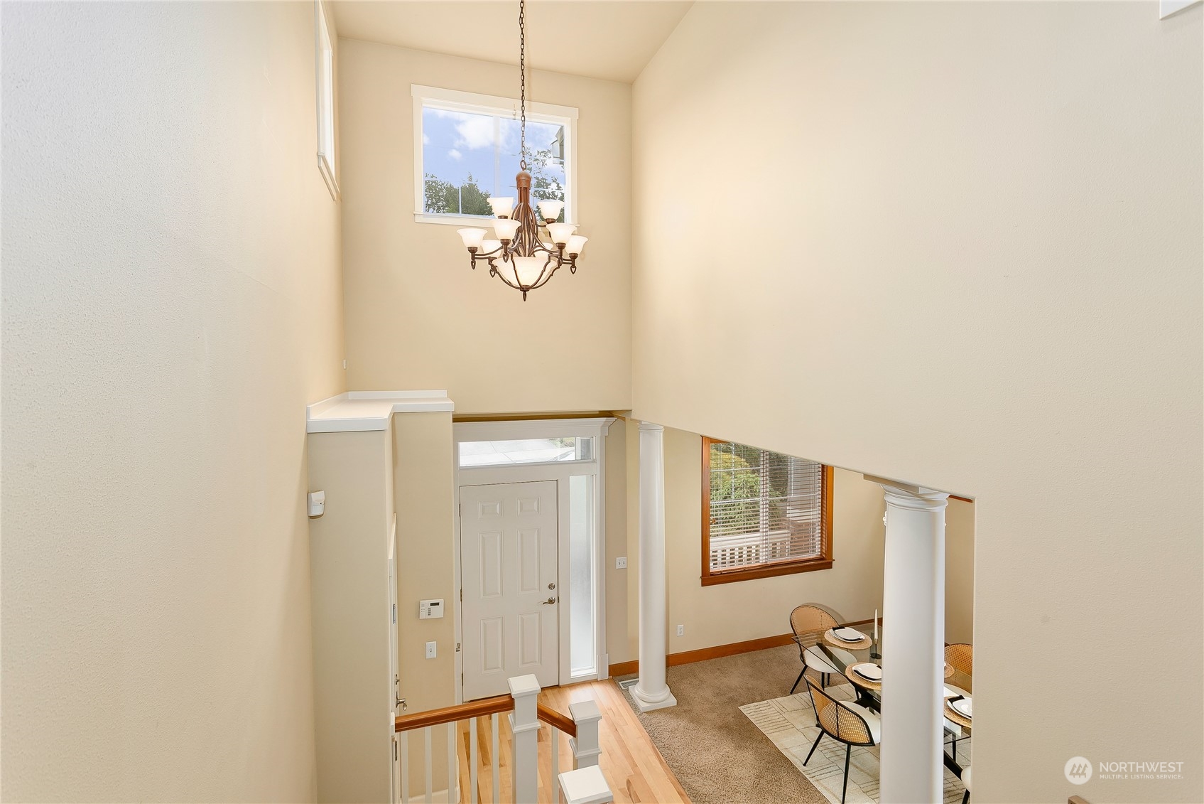 16725 Southeast 173rd Street Renton, WA 98058 - Photo 19 of 37 a view of a livingroom with a chandelier