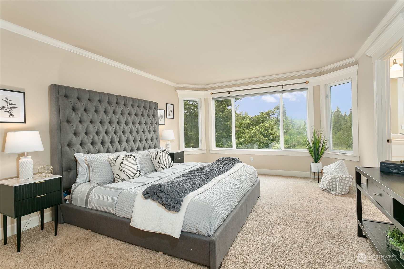 16725 Southeast 173rd Street Renton, WA 98058 - Photo 22 of 37 a bed sitting in a bedroom next to a window