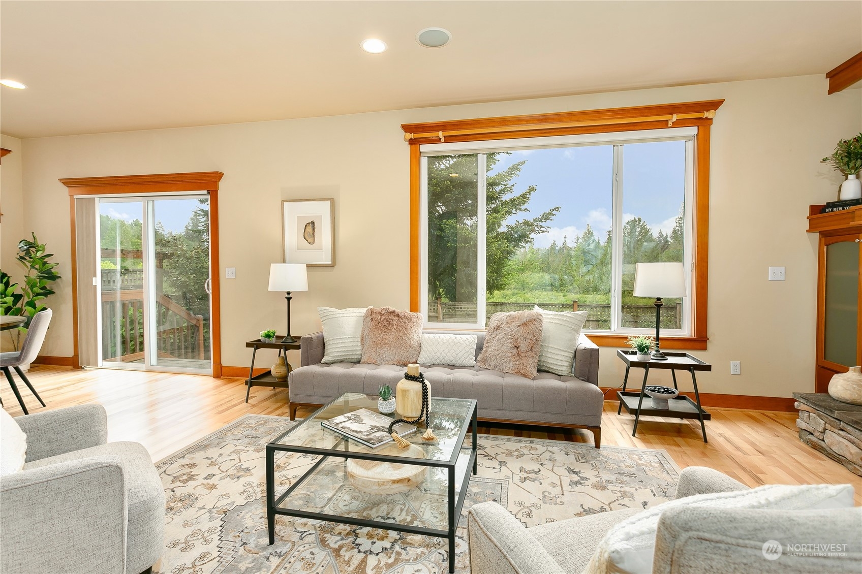 16725 Southeast 173rd Street Renton, WA 98058 - Photo 10 of 37 a living room with furniture and a large window