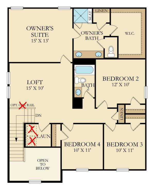 114 County Rd S-18-458 Summerville, SC 29485 - Photo 3 of 16 Lot 5116 Primrose 2nd floor