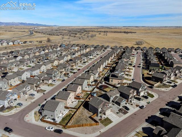 6227 Pilgrimage Road Colorado Springs, CO 80925 - Photo 30 of 38 View of birds eye view of property