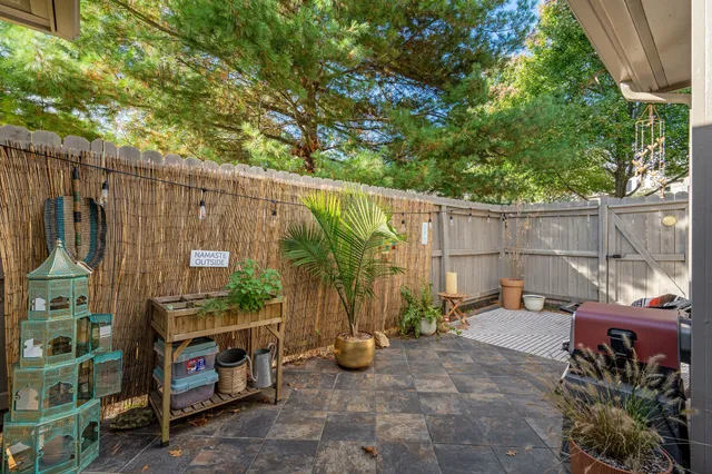 a view of outdoor space and patio