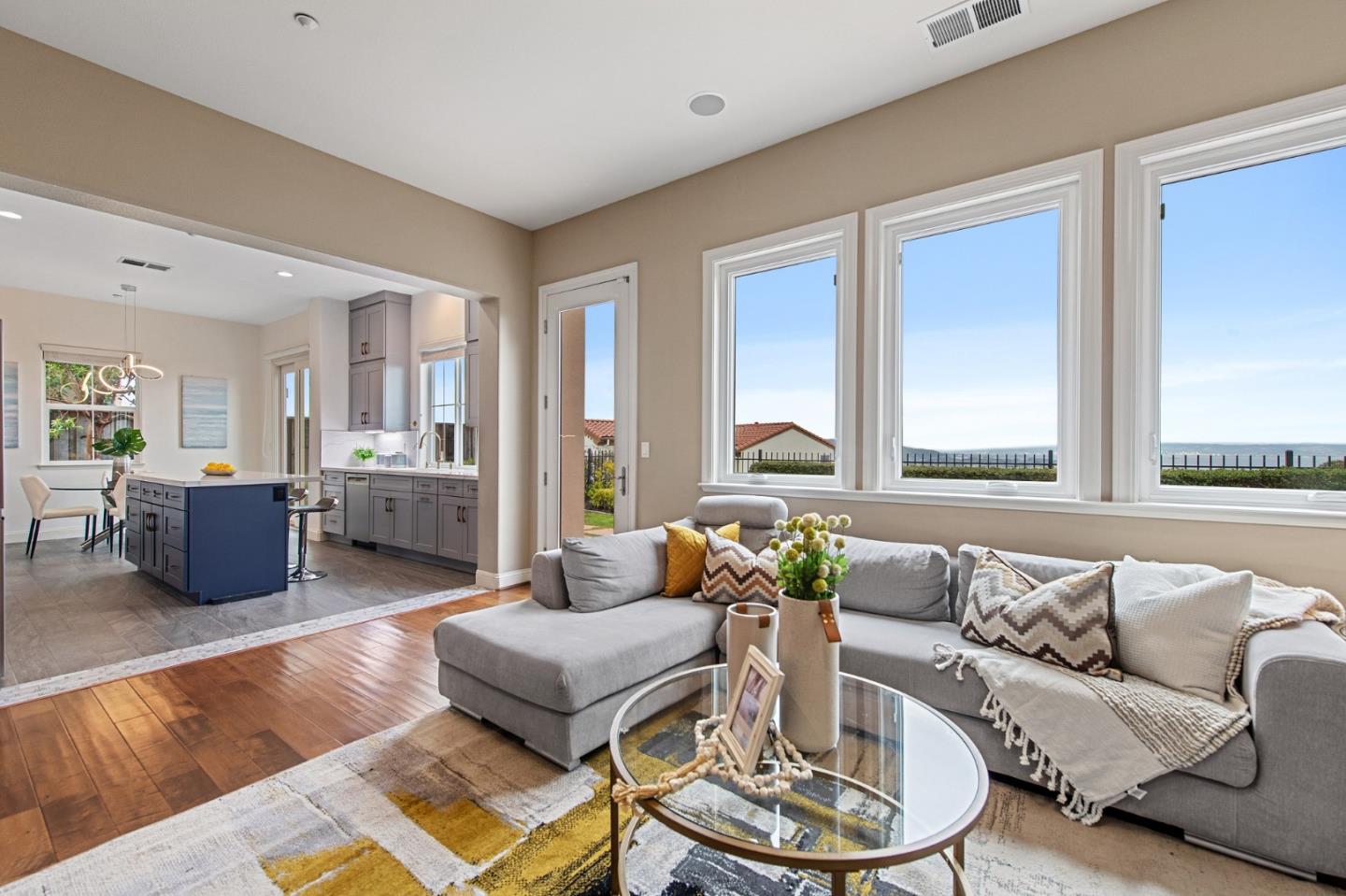 9 Estates Drive Millbrae, CA 94030 - Photo 14 of 52 a living room with furniture and a large window