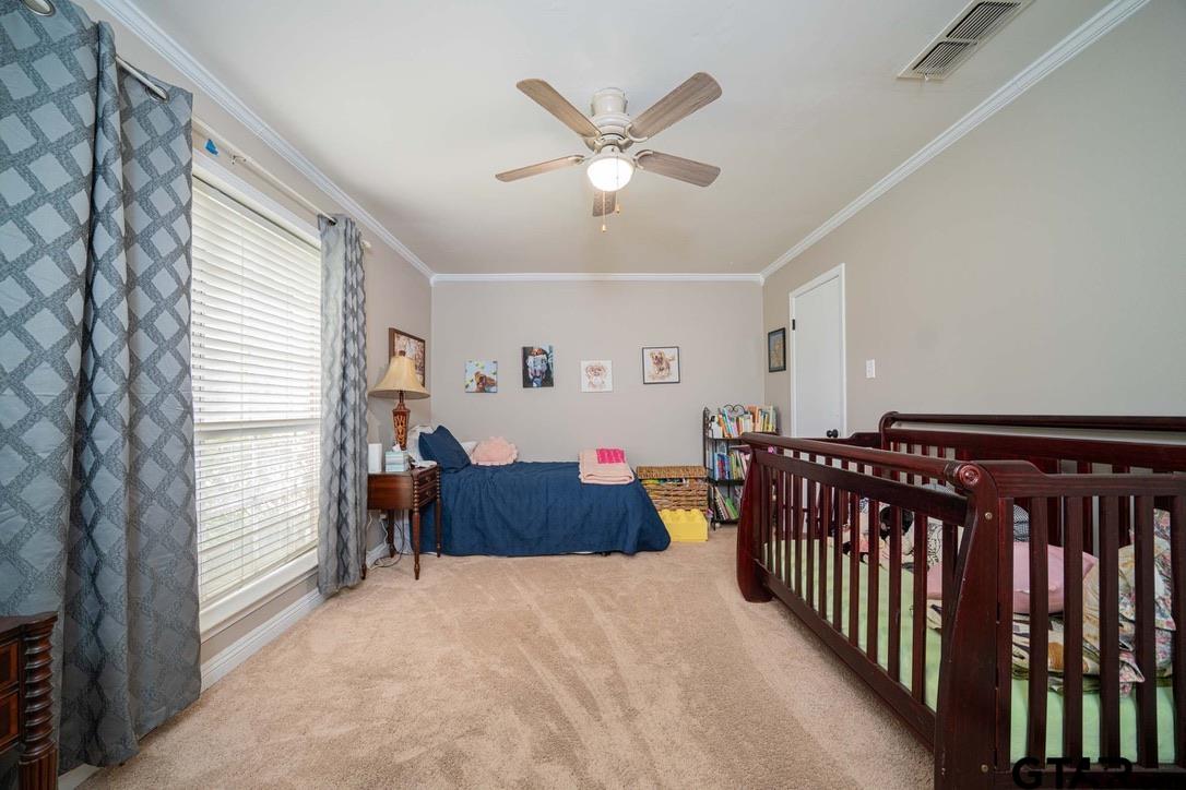607 Green Oak Drive Longview, TX 75604 - Photo 12 of 48 a very nice looking room with a large window and flat screen tv
