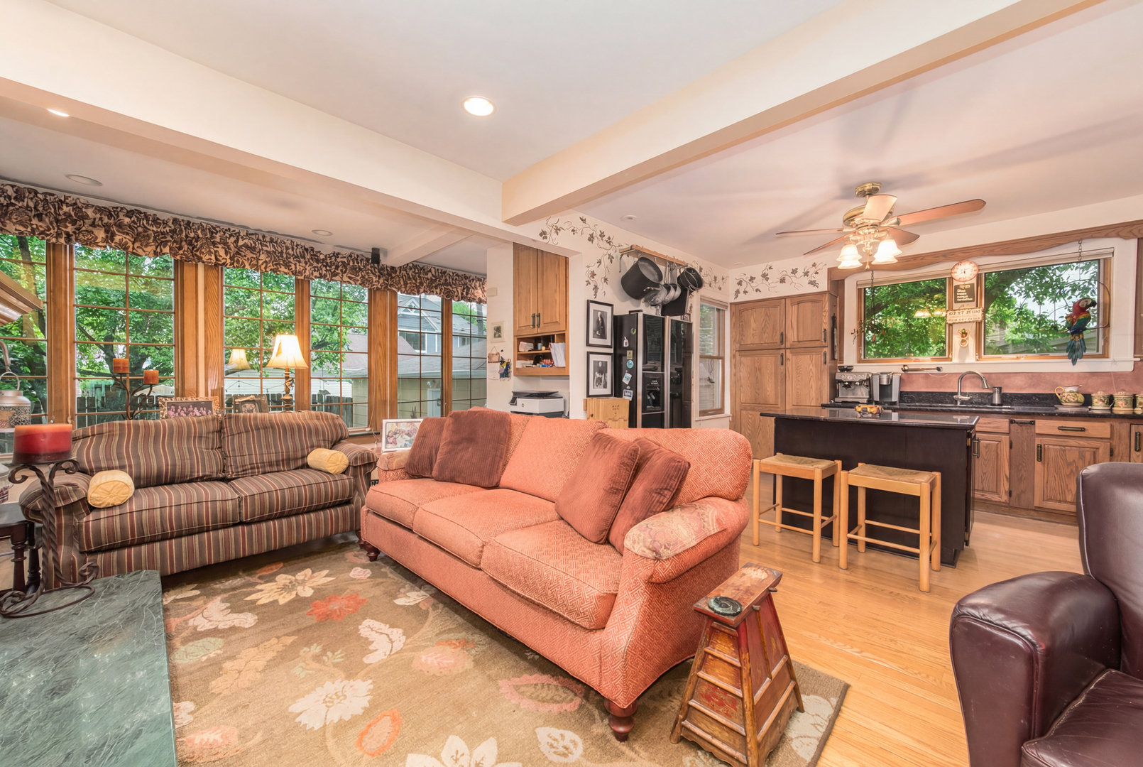 1605 South Fairview Avenue Park Ridge, IL 60068 - Photo 10 of 31 a living room with furniture and a large window