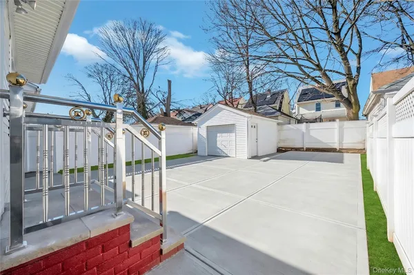 a house with trees in front of it