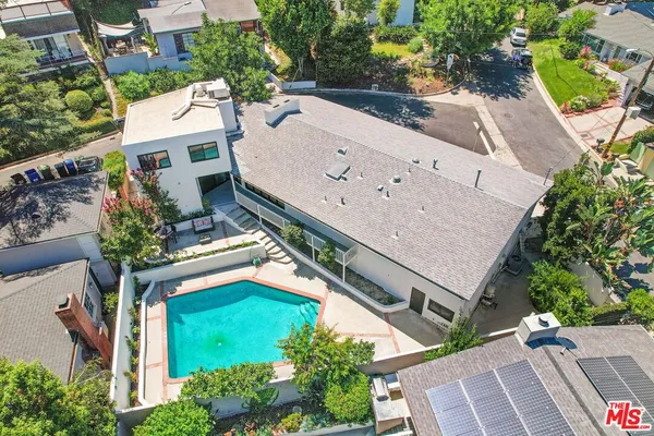 front view of house with a patio