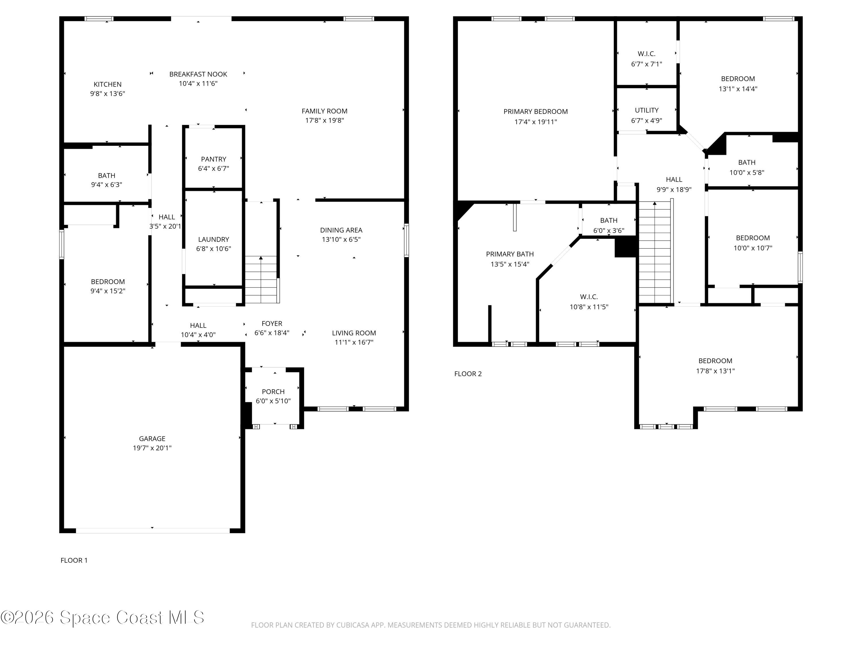 850 Fiddleleaf Circle Melbourne, FL 32904 - Photo 41 of 41 Floor Plan