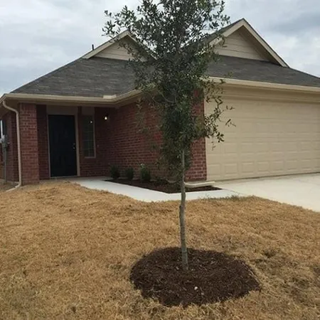 a backyard of a house