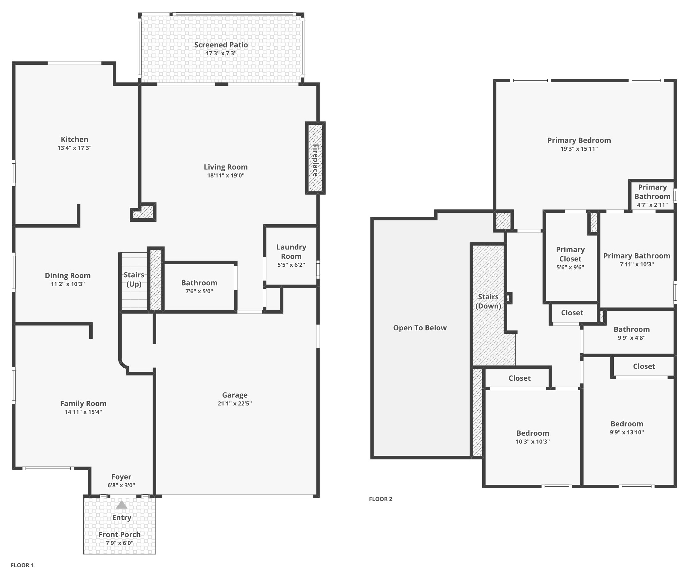 11209 Southwest Springtree Terrace Port St. Lucie, FL 34987 - Photo 97 of 97 1st and 2nd floors