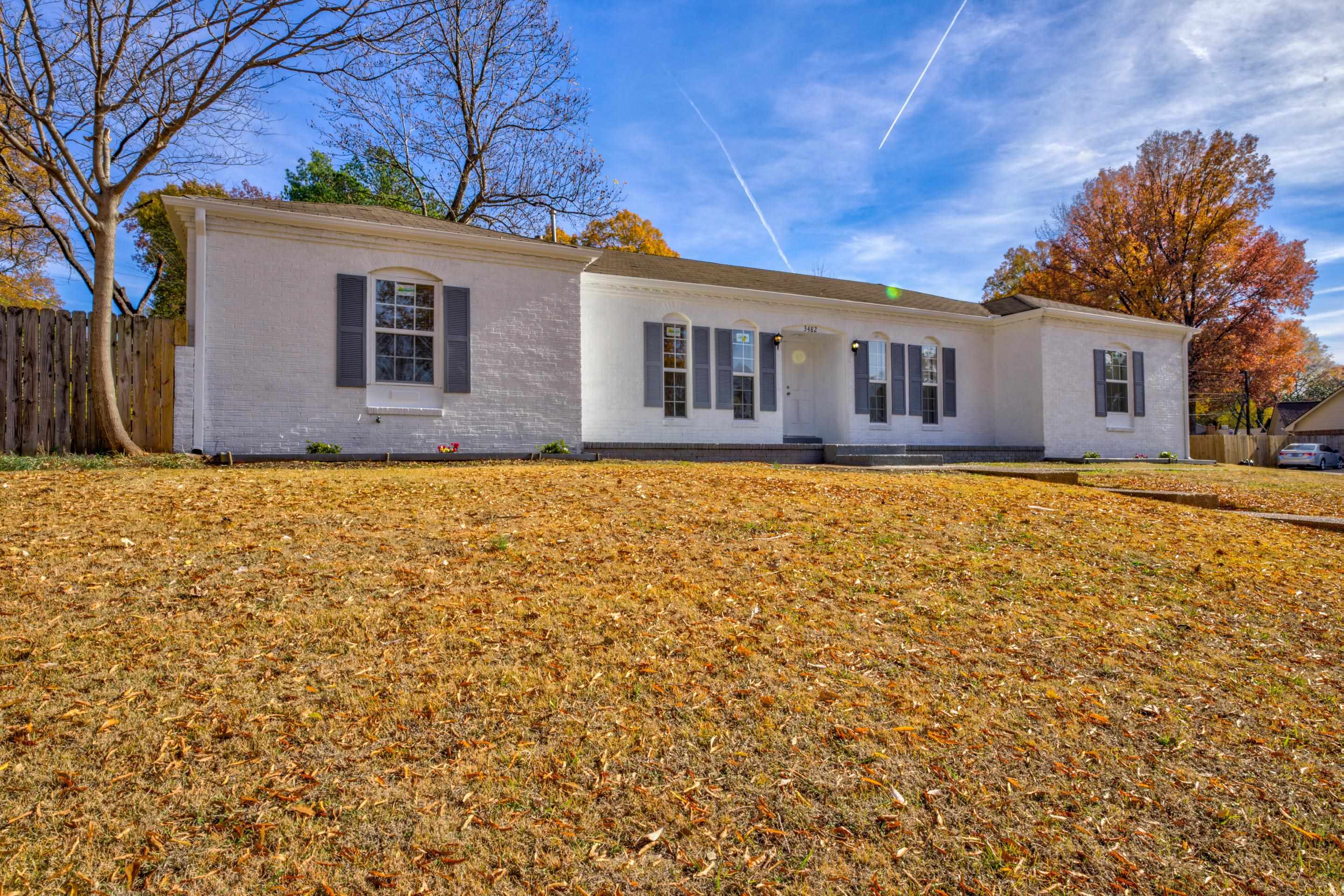 3482 Clarke Road Memphis, TN 38115 - Photo 2 of 29 a house with swimming pool in front of it