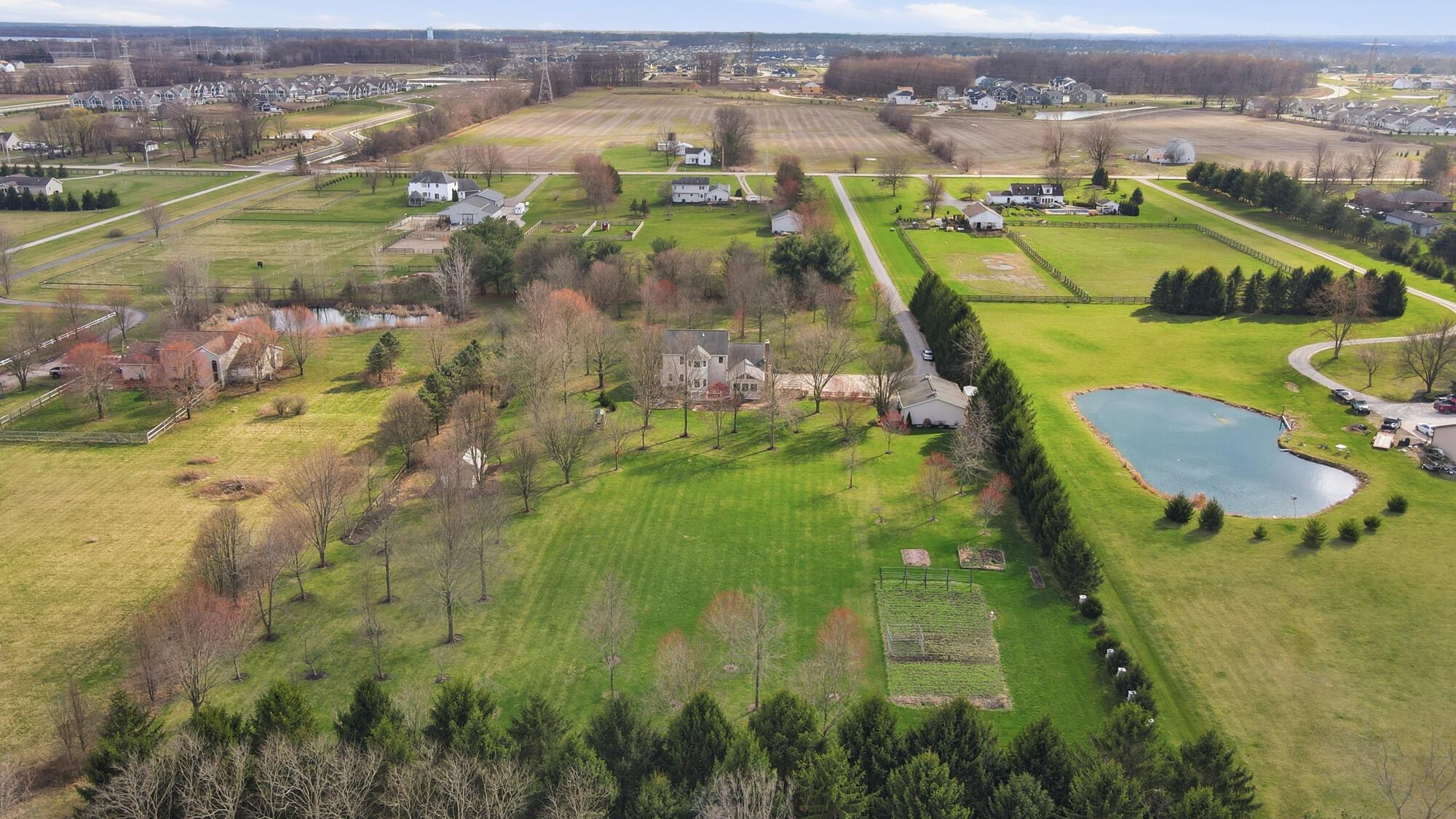 3102 Clark-Shaw Road Powell, OH 43065 - Photo 23 of 104 Aerial view