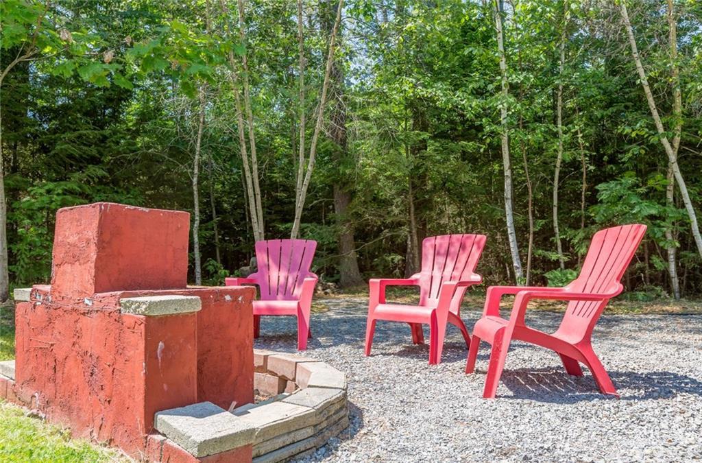 33 Webster Road Buxton, ME 04093 - Photo 4 of 24 Pebble patio with fire pit. Smores...