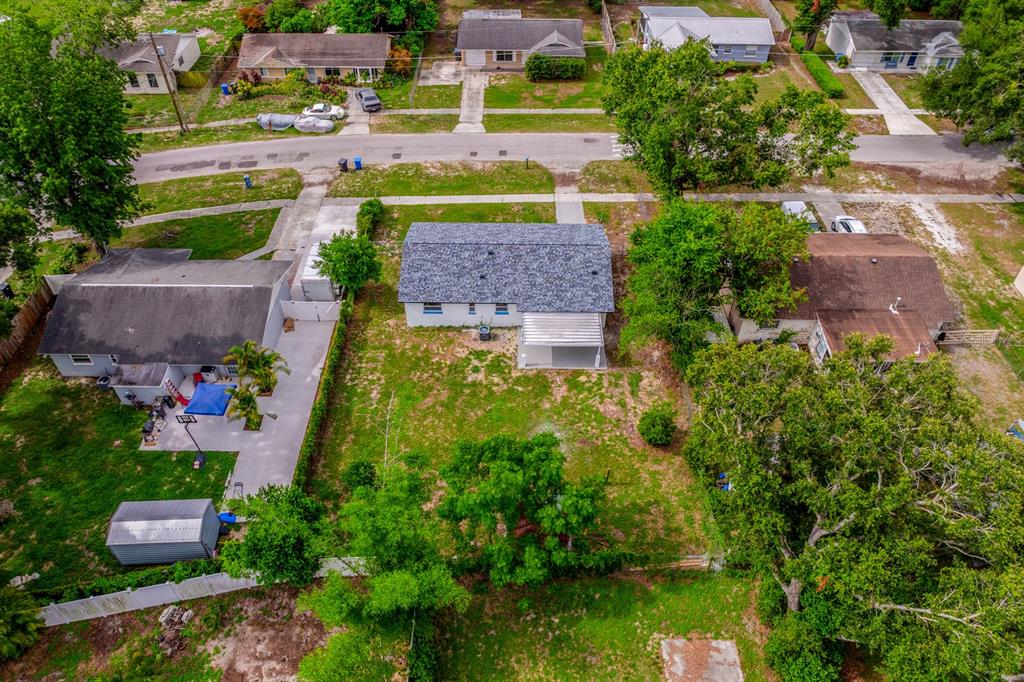 109 Magnolia Avenue Seffner, FL 33584 - Photo 13 of 46 an aerial view of residential houses with outdoor space and street view