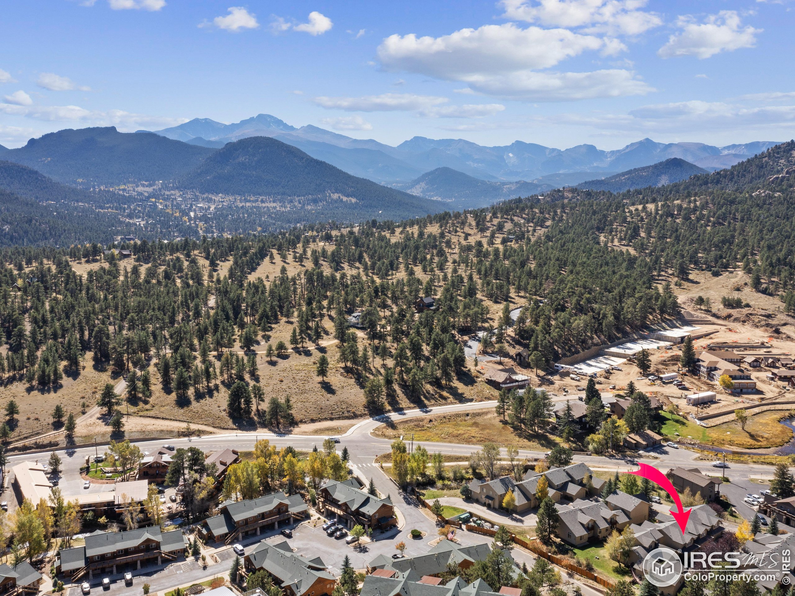 300 Far View Drive, Unit 7 Estes Park, CO 80517 - Photo 22 of 26 a view of city and mountain