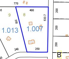 44 Deerfield Road Newton, AL 36352 - Photo 36 of 36 County Plat (Lot Dimensions)