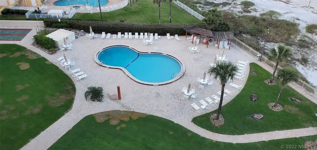 a view of beach and ocean
