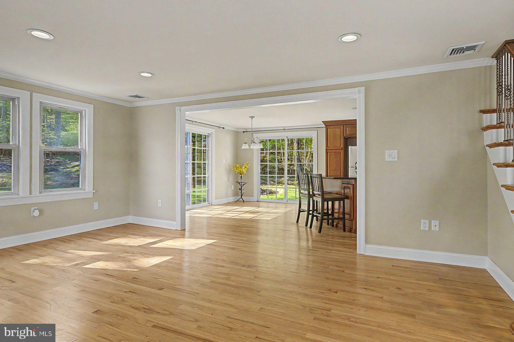 1856 Ringing Rocks Road Upper Black Eddy, PA 18972 - Photo 12 of 49 Bright and airy open living space.