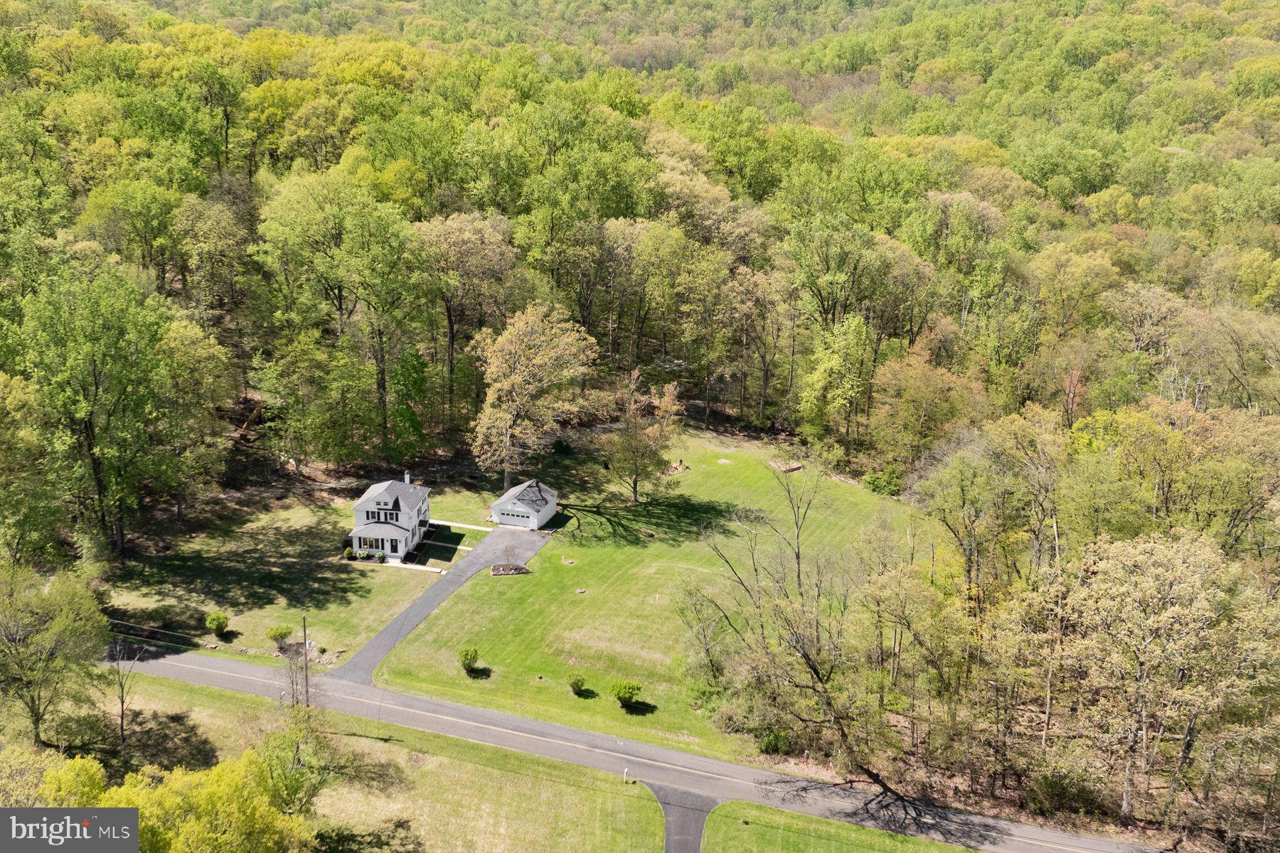 1856 Ringing Rocks Road Upper Black Eddy, PA 18972 - Photo 4 of 49 Serene homes nestled in lush greenery.