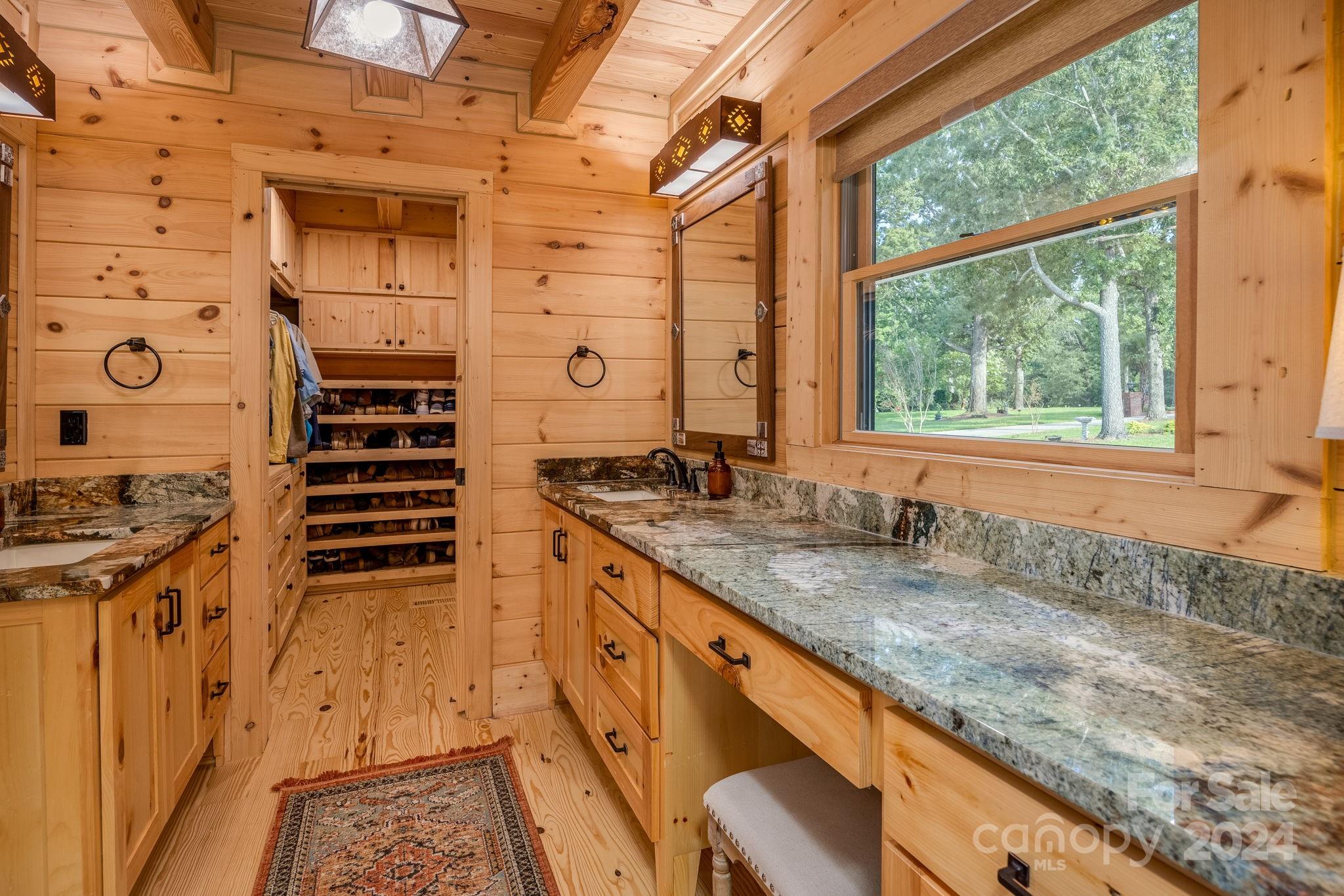 1958 Boxelder Trail Ridgeway, SC 29130 - Photo 20 of 46 a kitchen with a granite countertop sink stove and cabinets