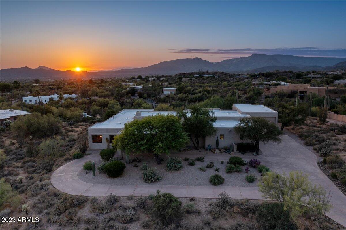 7420 East Ridgeline Road Carefree, AZ 85377 - Photo 3 of 46 02-Aerial