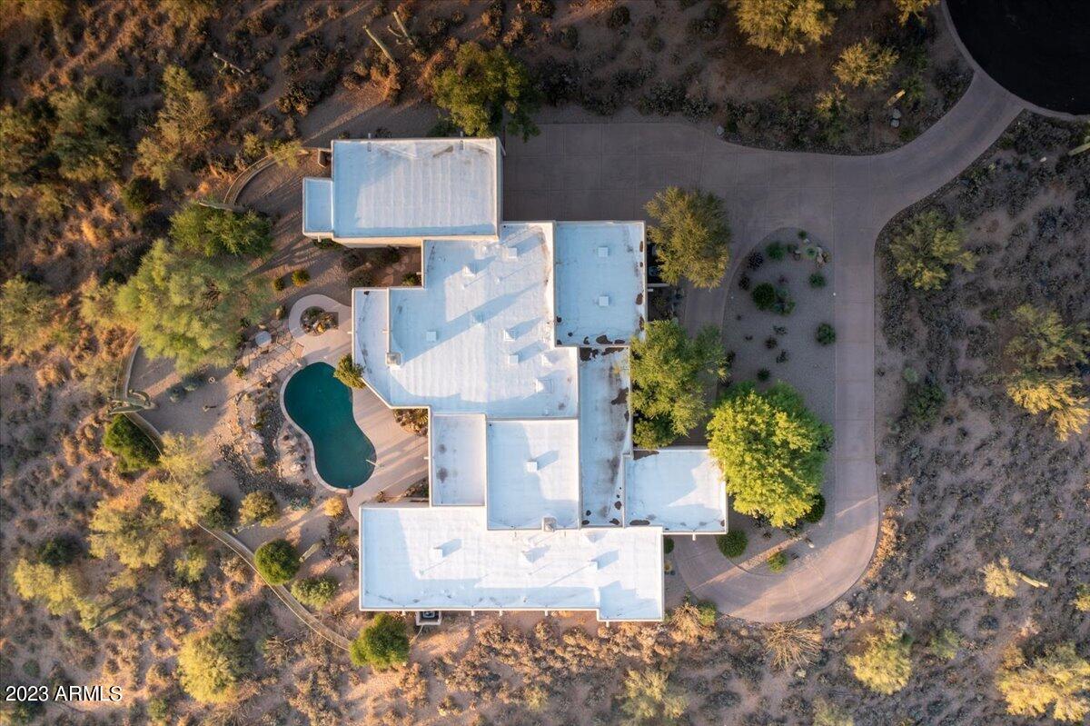 7420 East Ridgeline Road Carefree, AZ 85377 - Photo 42 of 46 07-Aerial