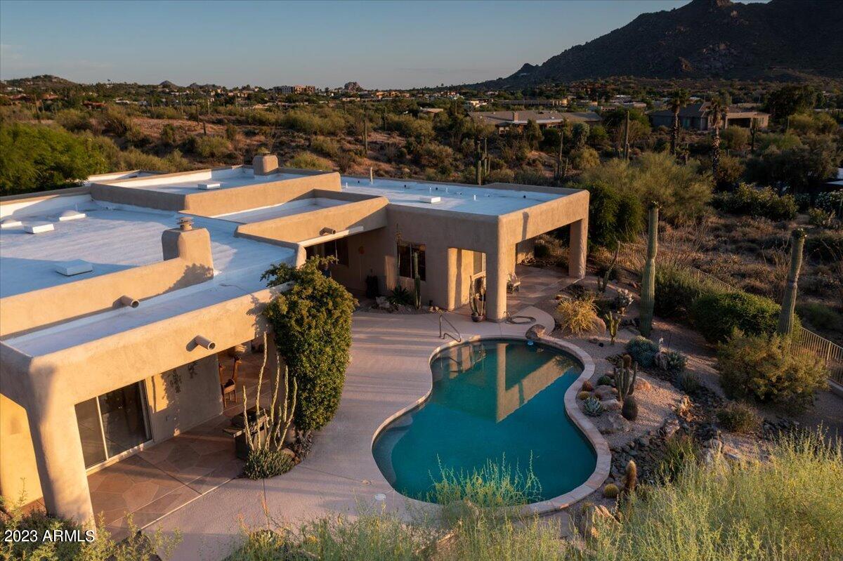 7420 East Ridgeline Road Carefree, AZ 85377 - Photo 43 of 46 12-Aerial