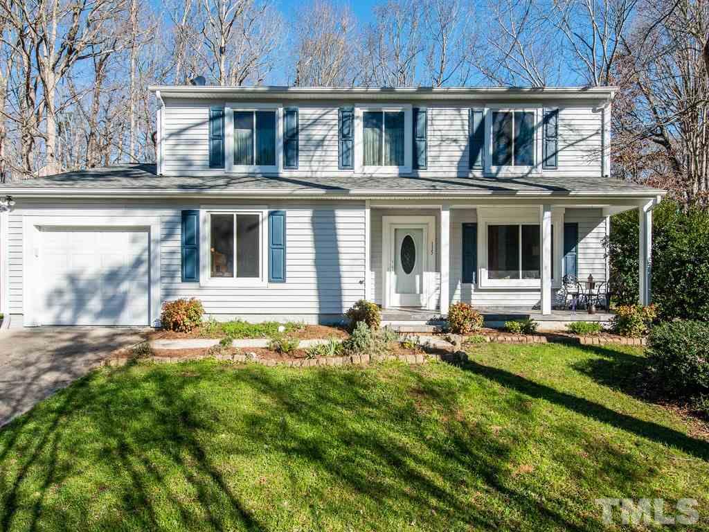 115 Trinity Woods Drive Raleigh, NC 27607 - Photo 1 of 25 a house view with sitting space and garden space