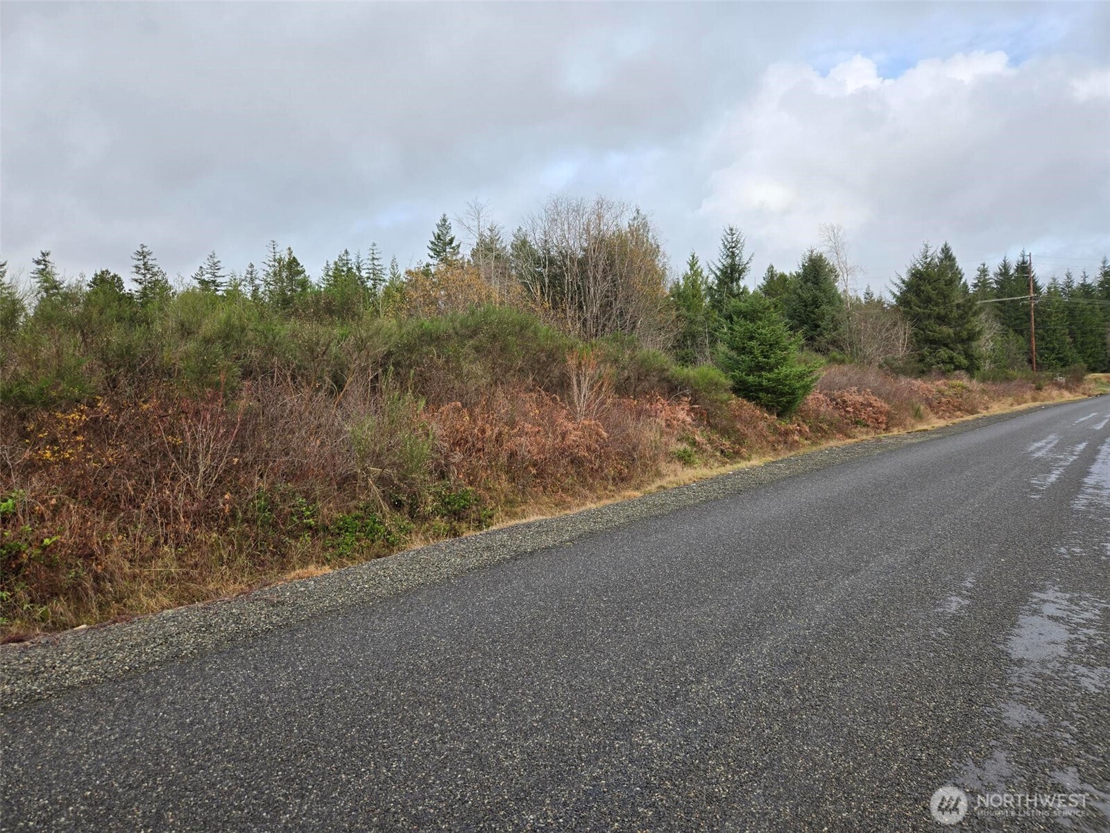 -nka Bowes Road North Hoquiam, WA 98550 - Photo 7 of 17 a view of a rural road from balcony