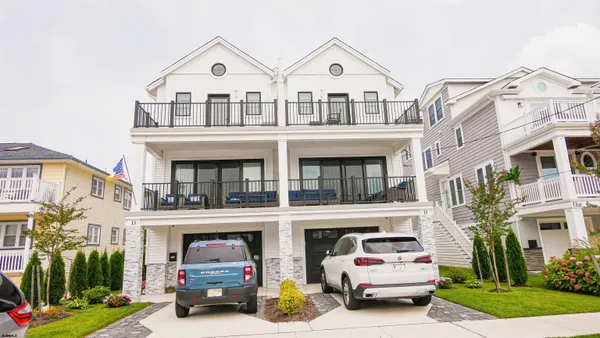 a cars parked in front of a building
